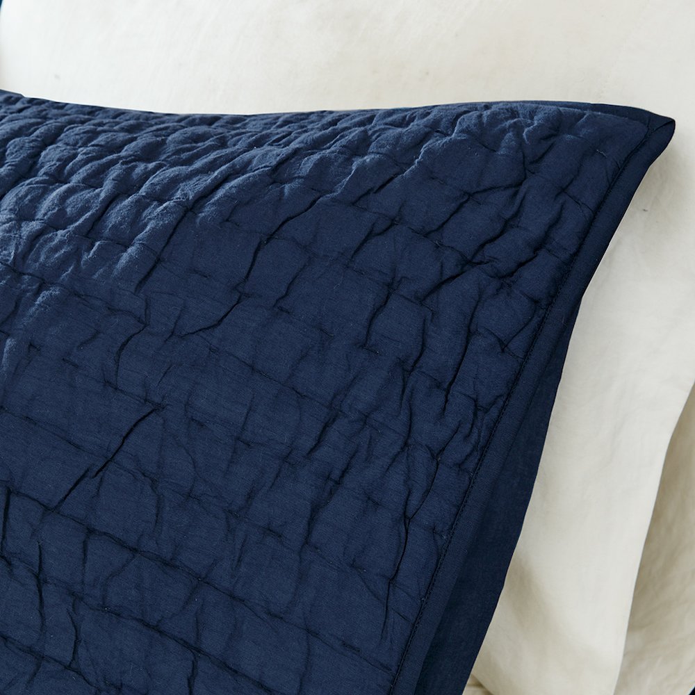 3 Piece Hand Quilted Cotton Quilt Set. Picture 3
