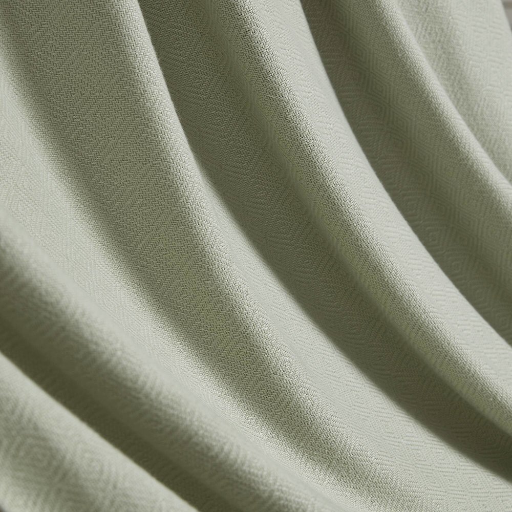 Bamboo Cotton Rayon from Bamboo Cotton Blanket, Sage Green color. Picture 3