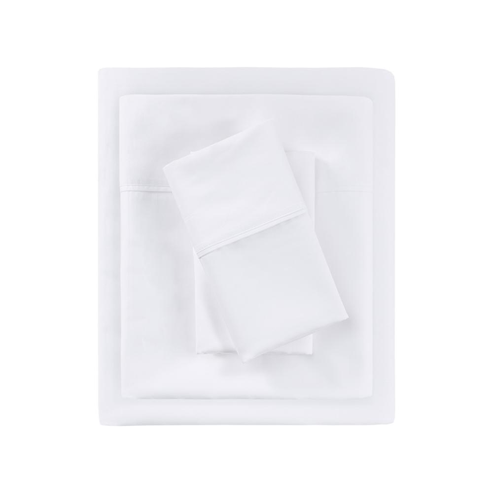 HeiQ Smart Temperature Cotton Blend 4 PC Sheet Set. Picture 1