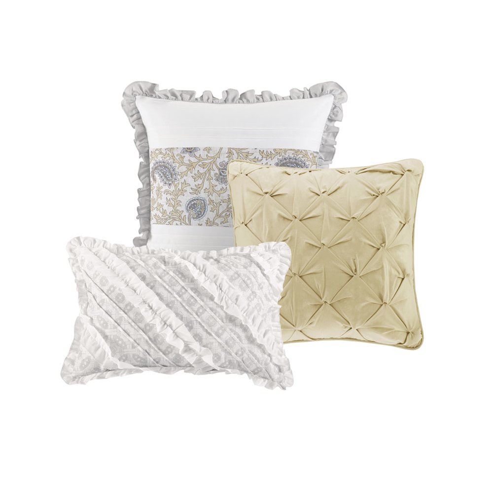 9 Piece Cotton Percale Comforter Set. Picture 2