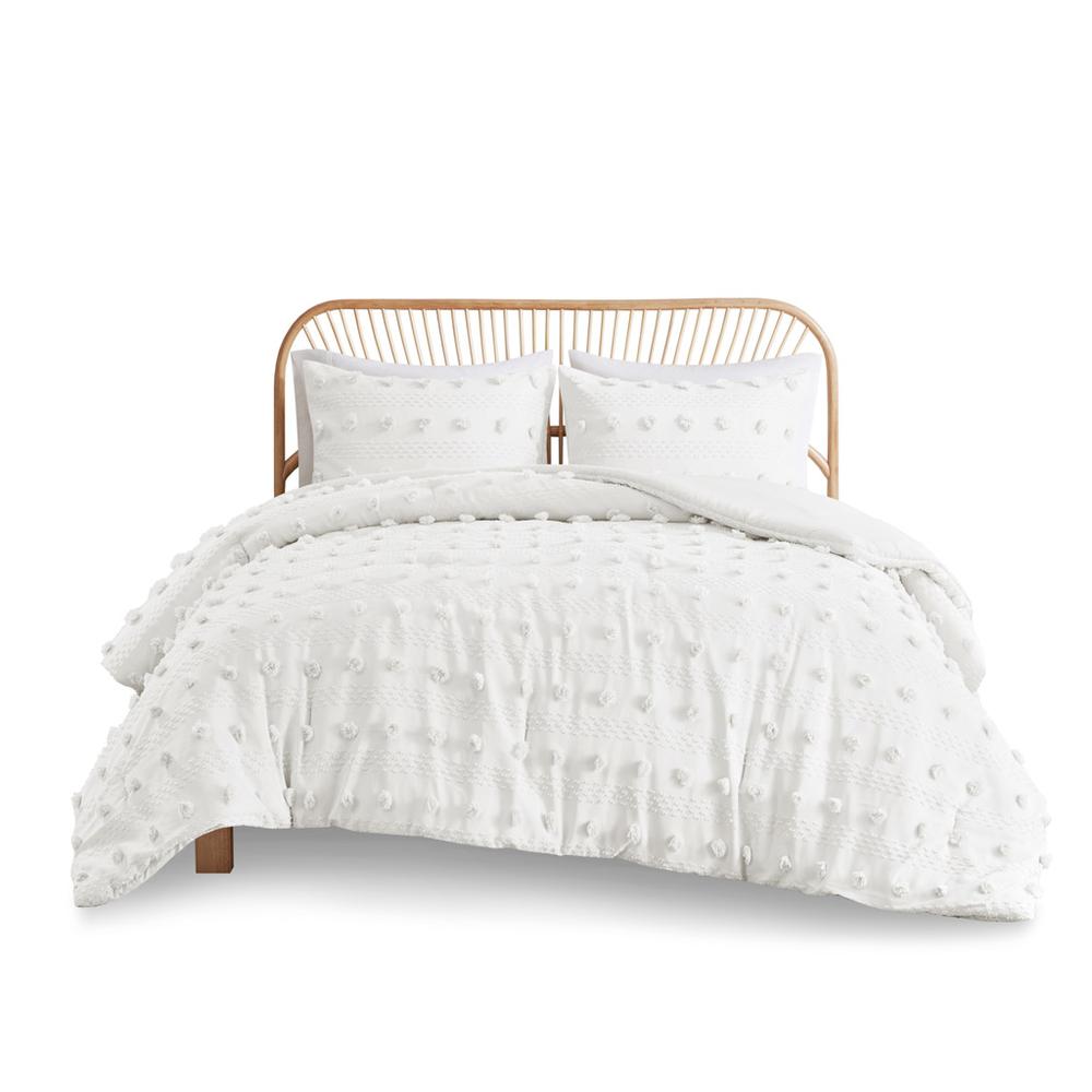 Clip Jacquard Comforter Set. Picture 1