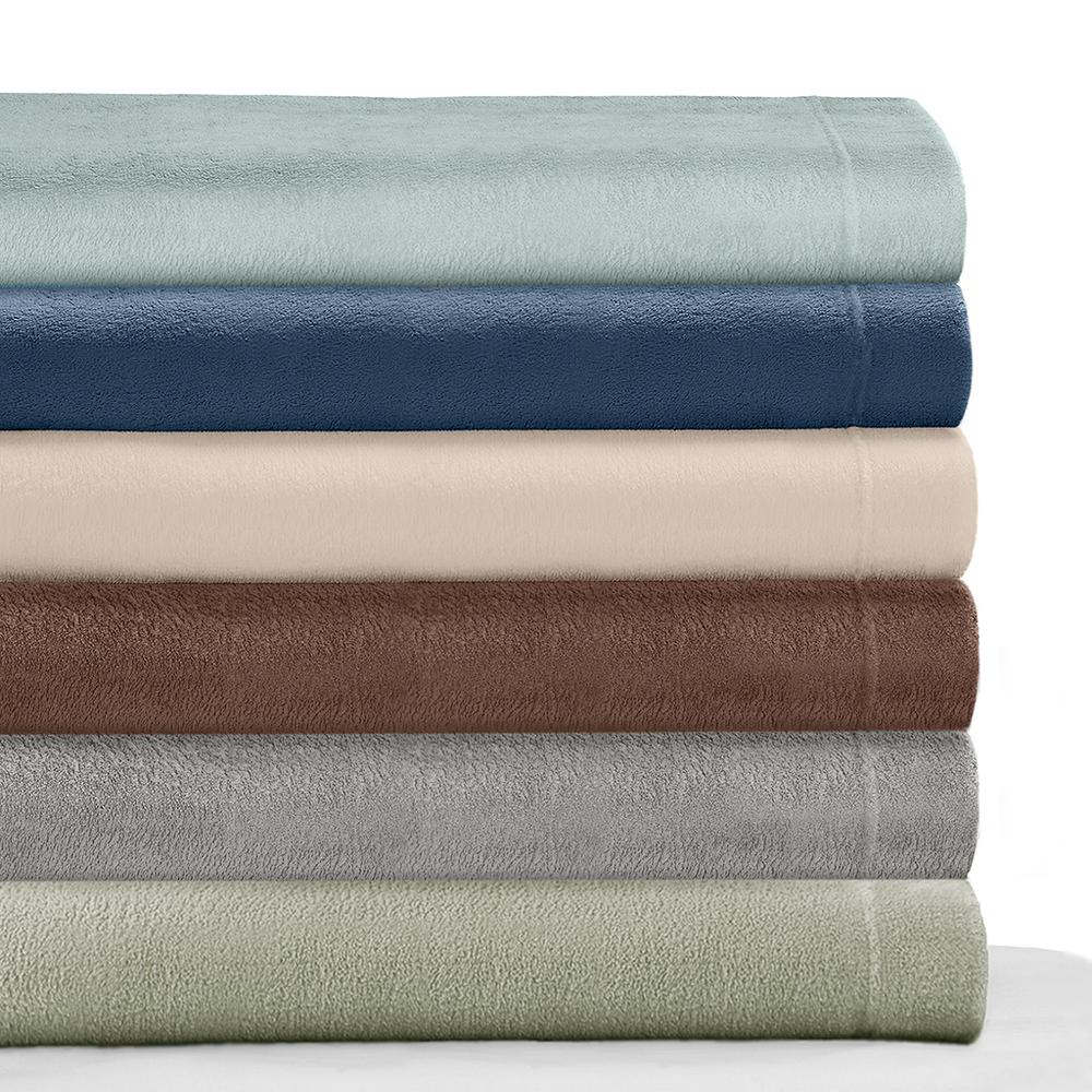 100% Polyester Knitted Plush Sheet Set,BL20-0450. Picture 4
