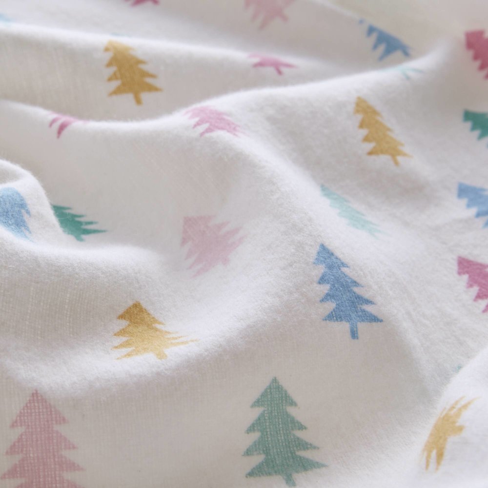 100% Cotton Flannel Pigment Printed Sheet Set. Picture 2