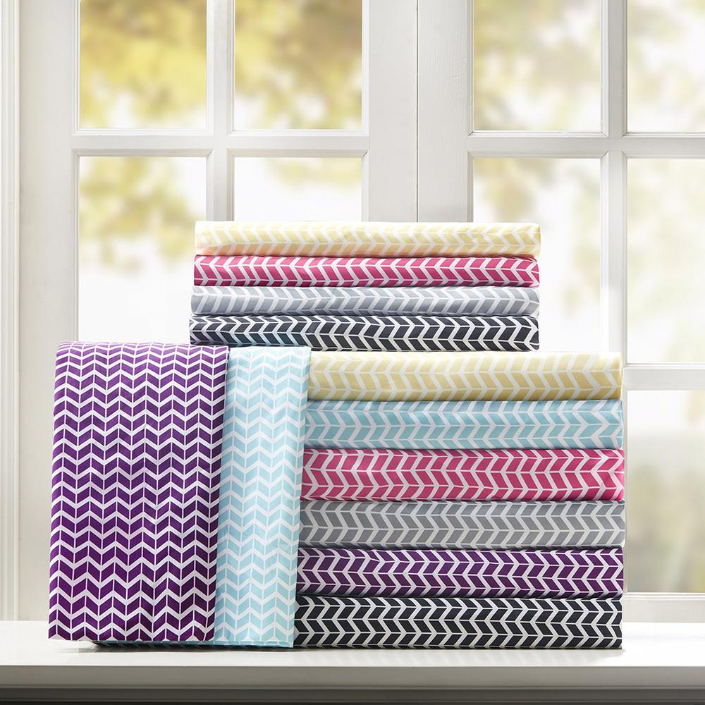 Printed Microfiber Sheet Set. Picture 3