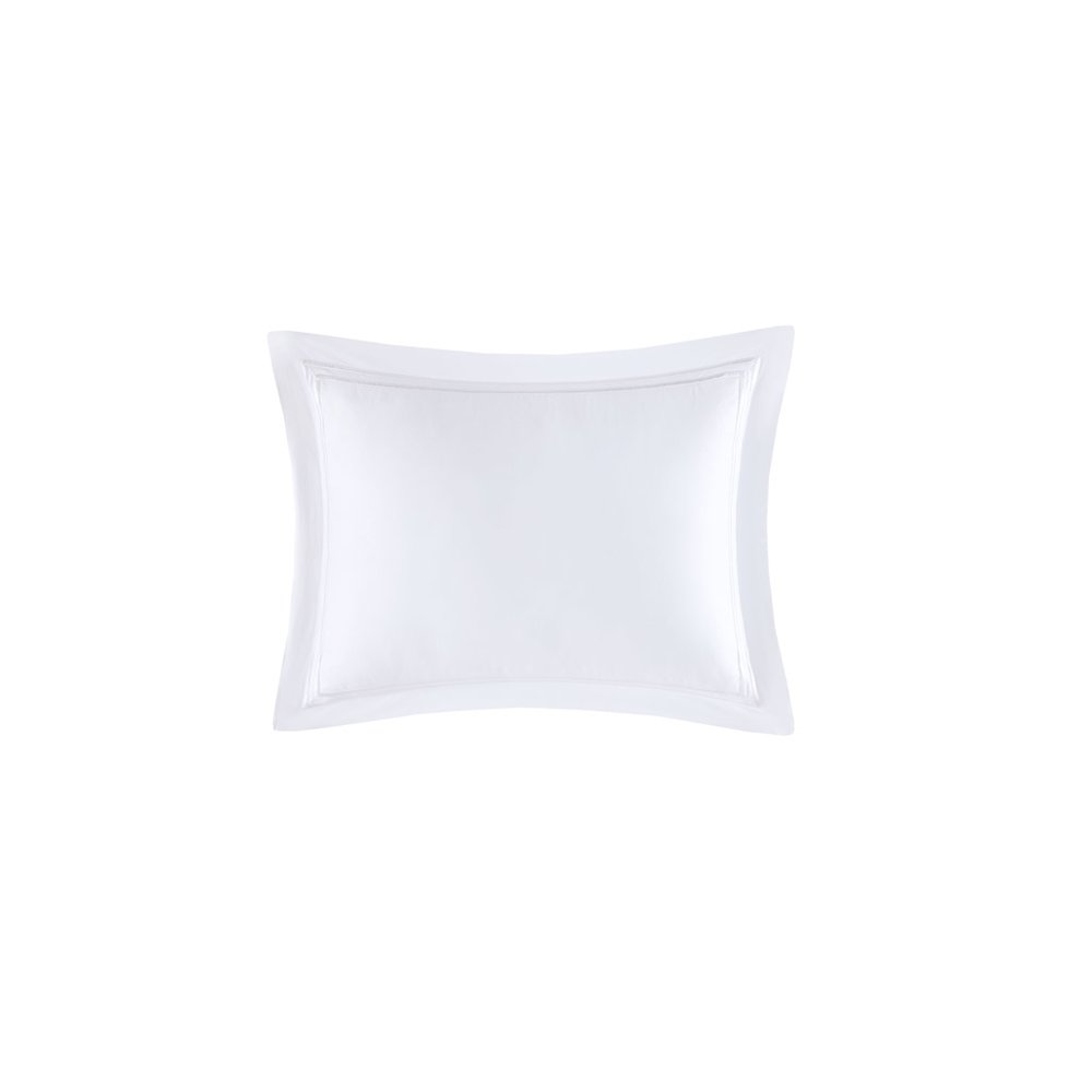 100% Cotton Sateen Embroidered Duvet Cover Set. Picture 5