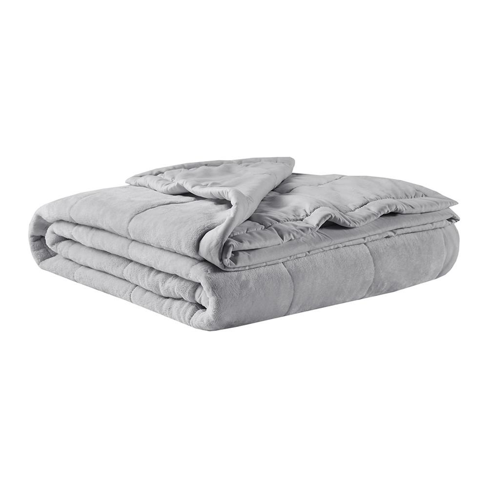 Reversible HeiQ Smart Temperature Down Alternative Blanket. Picture 3