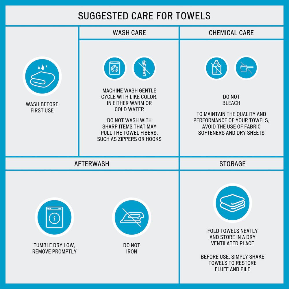 100% Turkish Cotton 6 Piece Towel Set. Picture 5