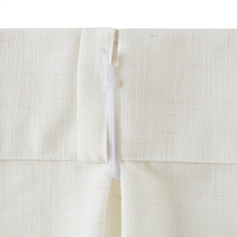Emery 300gsm poly linen with 7 pinch pleat per pc. Picture 4