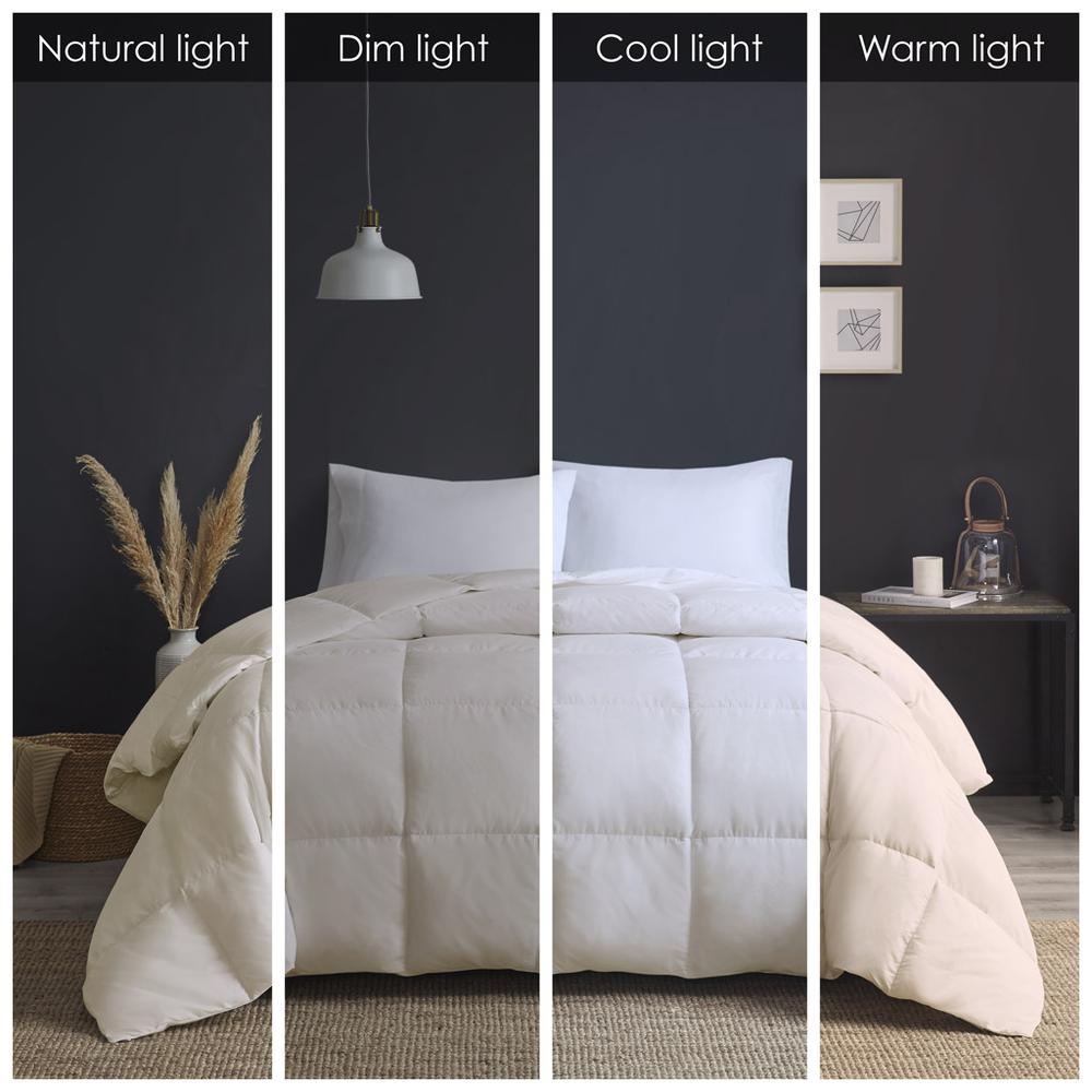 Goose Feather and Down Oversize Comforter. Picture 2