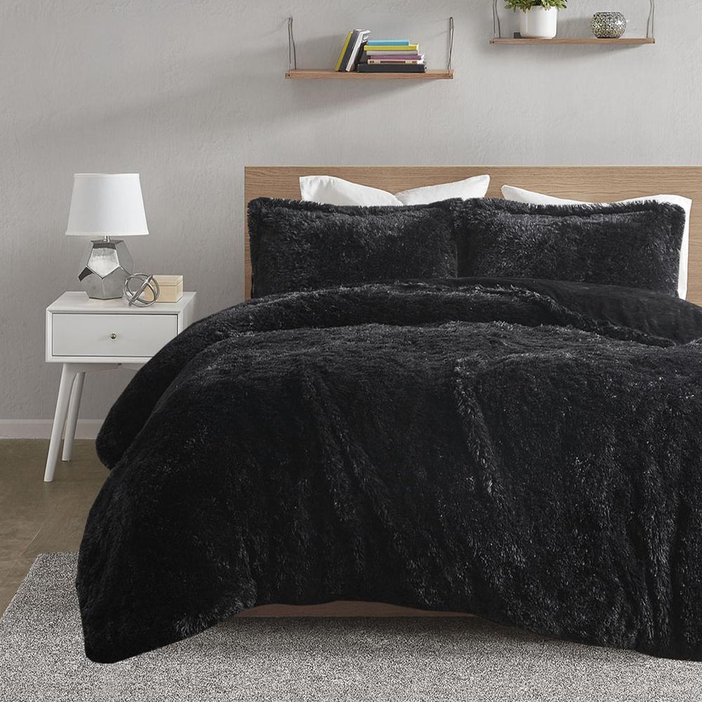 Shaggy Fur Duvet Cover Set. Picture 5