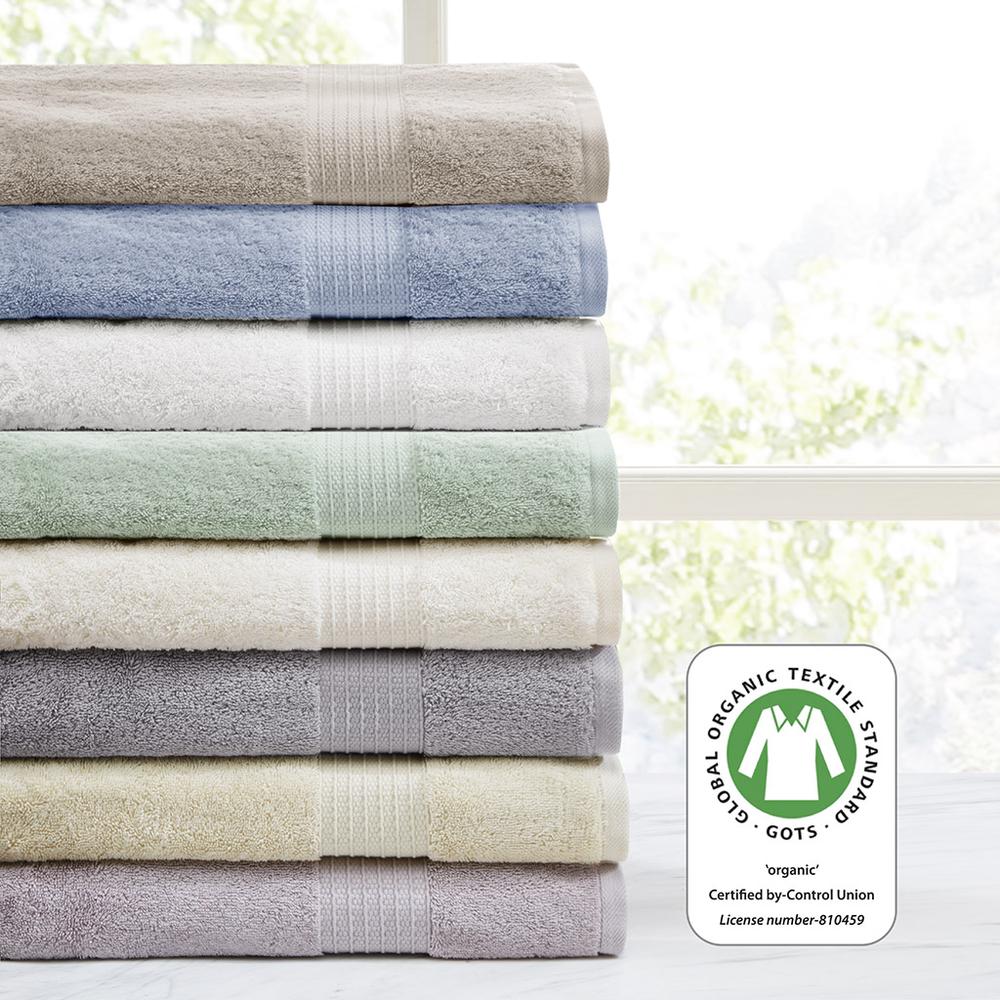 Organic Seafoam 6-Piece Towel Set, Belen Kox. Picture 3