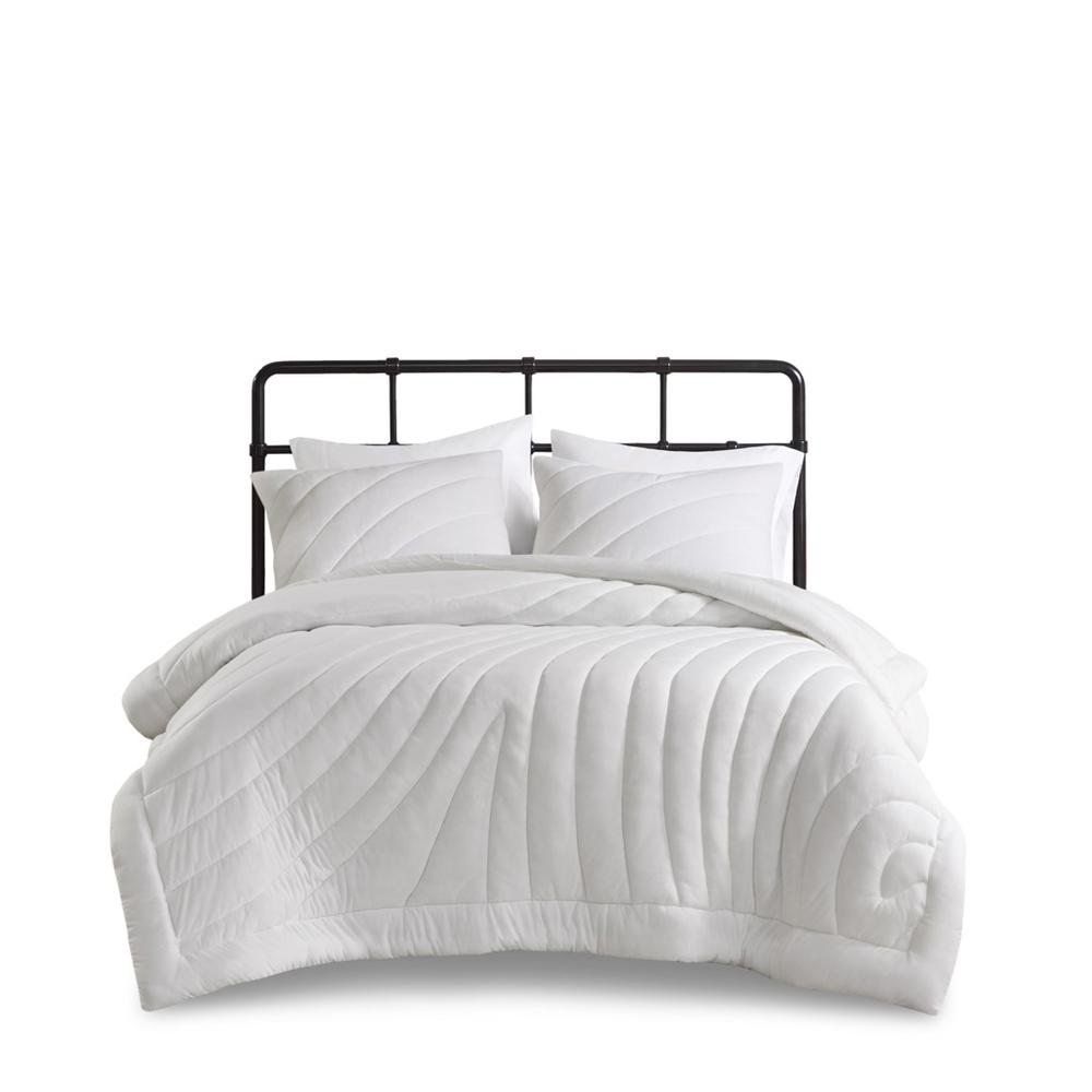 Poly Jersey Puffy Comforter Set. Picture 1