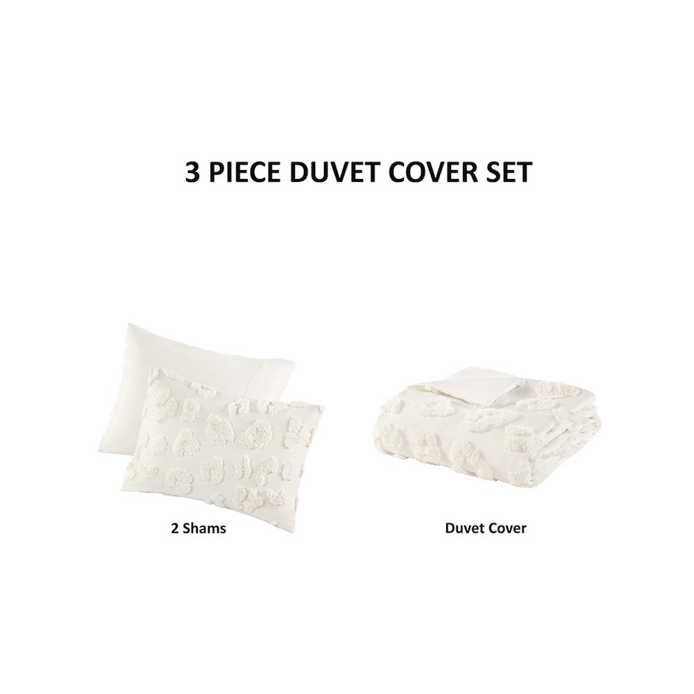 Animal Chenille Duvet Cover Set. Picture 1