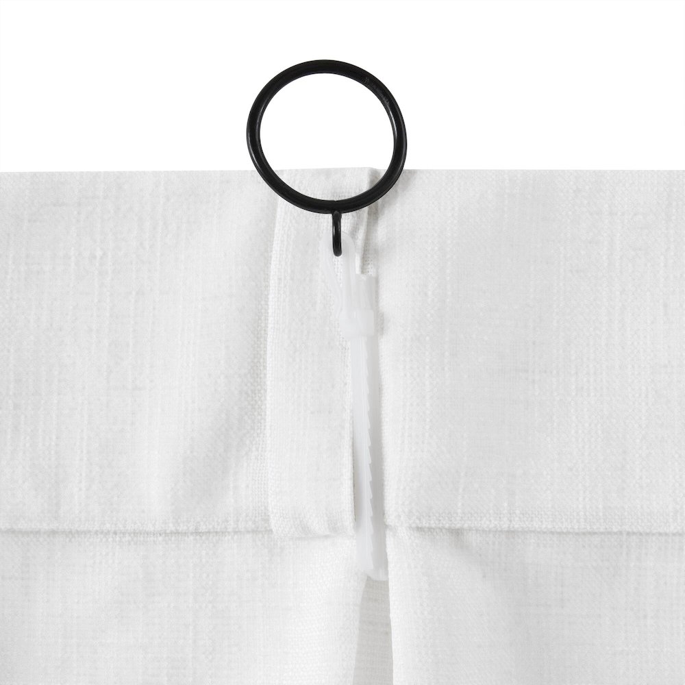 Emery 300gsm poly linen with 7 pinch pleat per pc. Picture 4