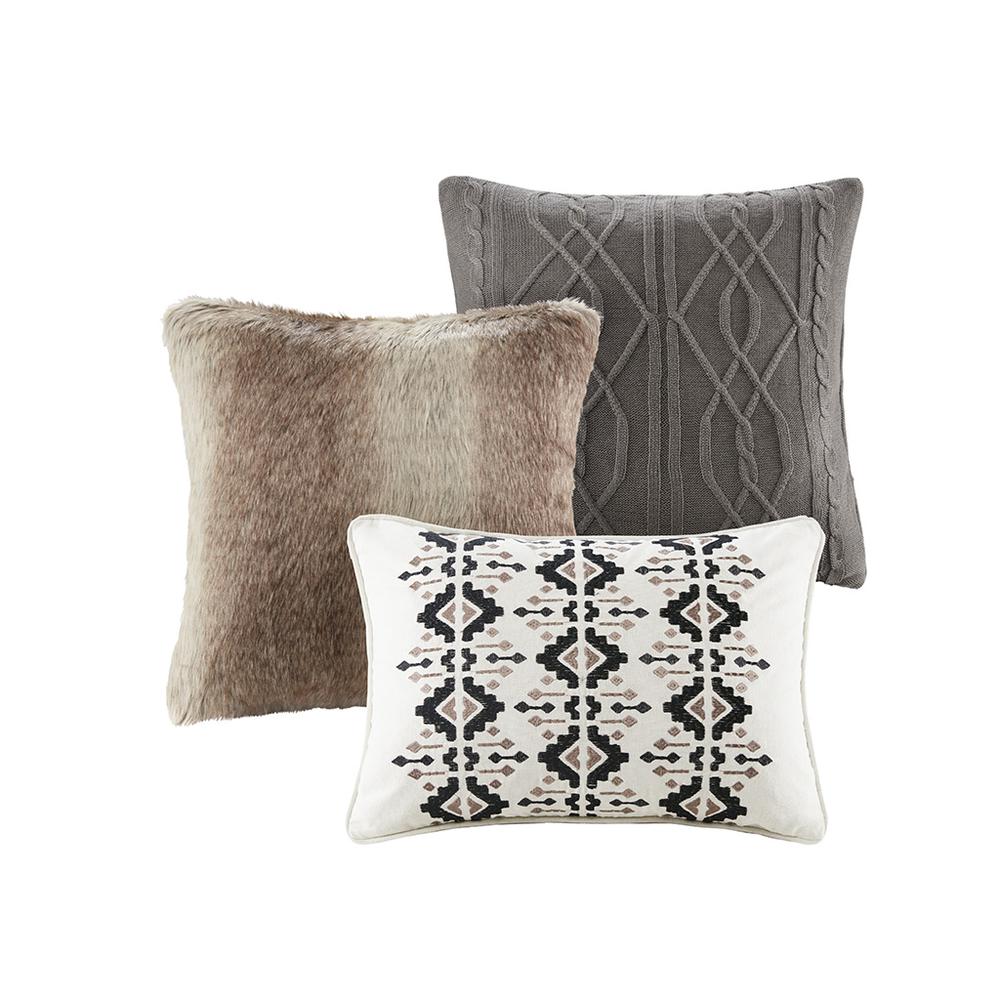 Luxury Jacquard Brown Comforter Set, Belen Kox. Picture 1