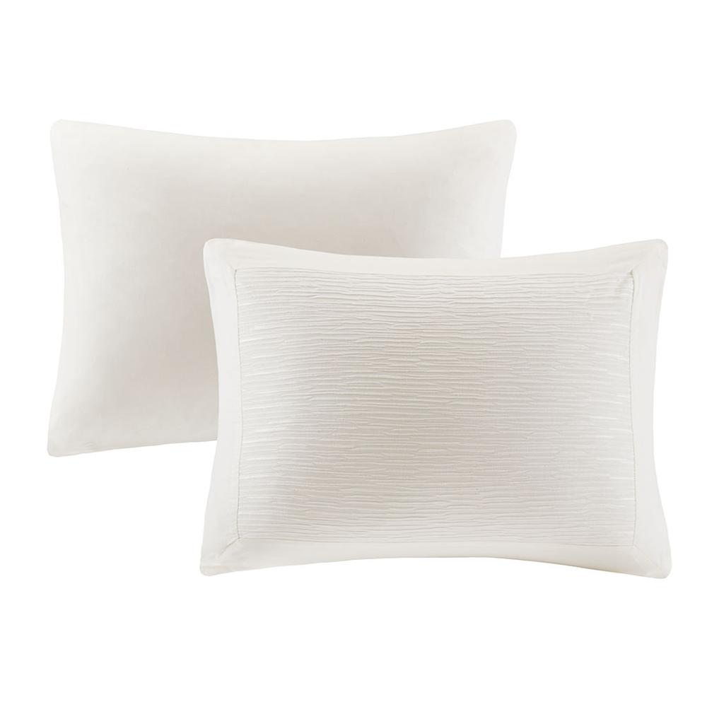 Cotton Blend Yarn Dyed 3 Piece Duvet Cover Set. Picture 2