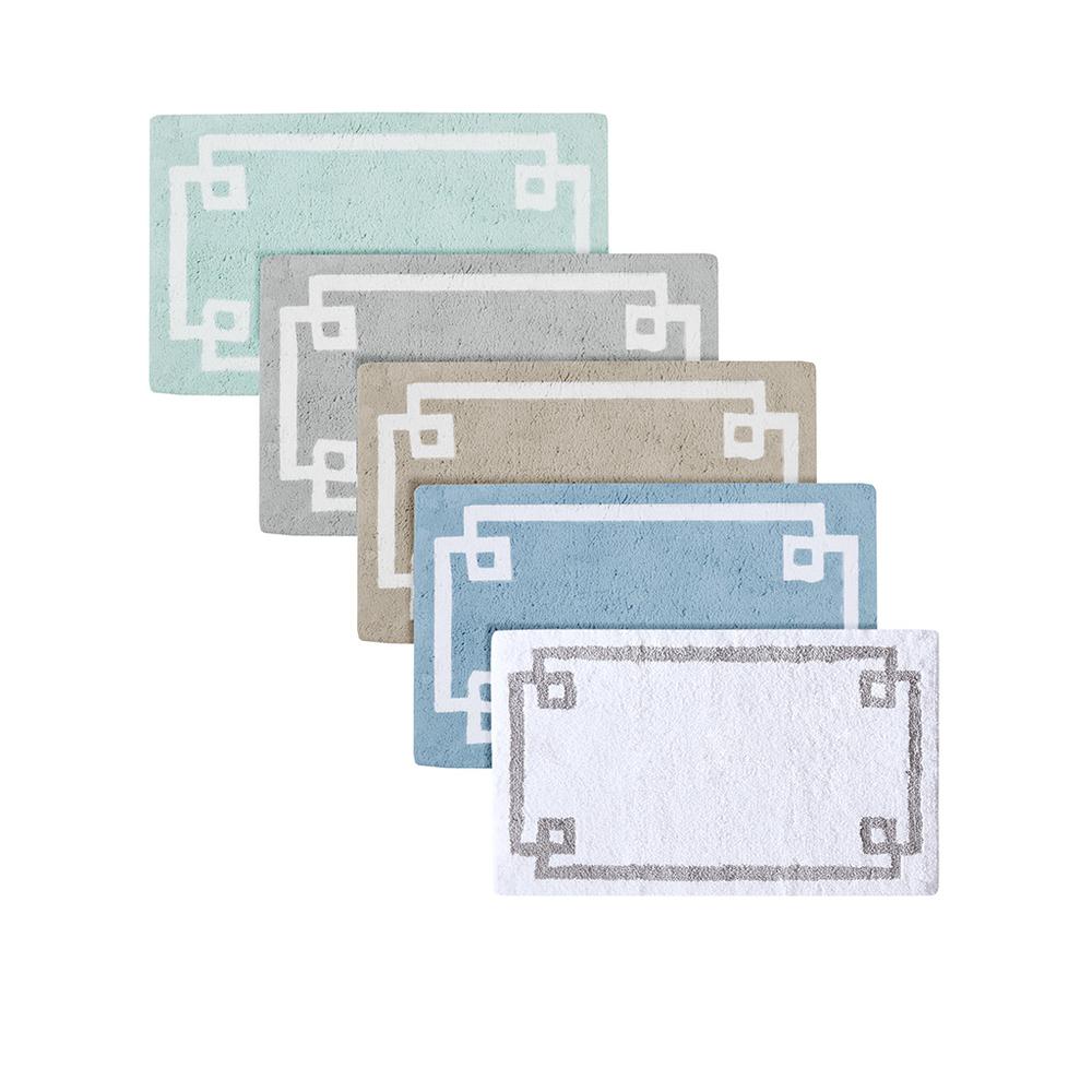 Cotton Tufted Bath Rug 20x30. Picture 3