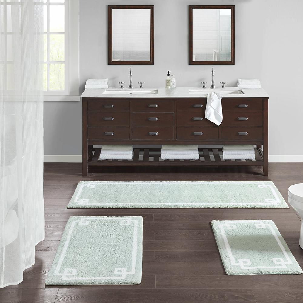 Cotton Tufted Bath Rug 24x72. Picture 4