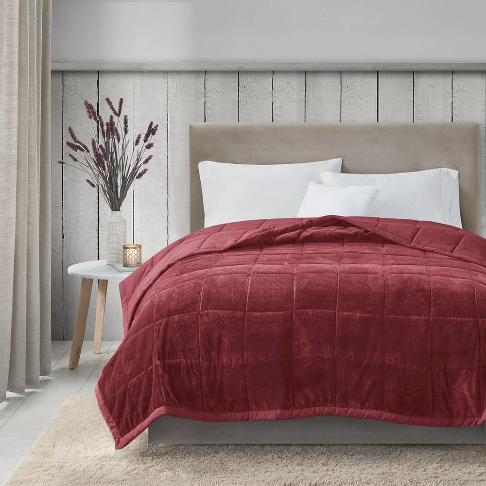 Reversible HeiQ Smart Temperature Down Alternative Blanket. Picture 5