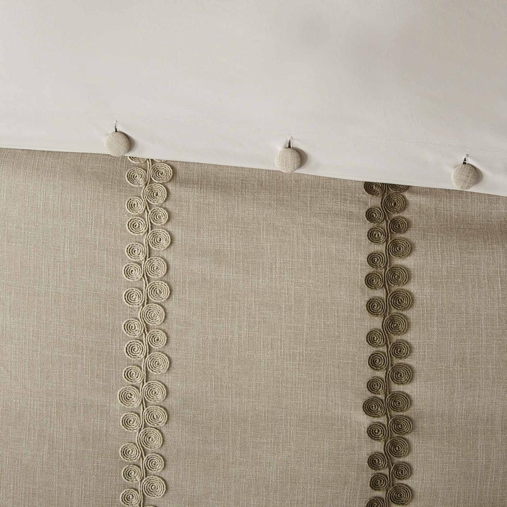 Chateau Comforter Set, Linen color. Picture 1