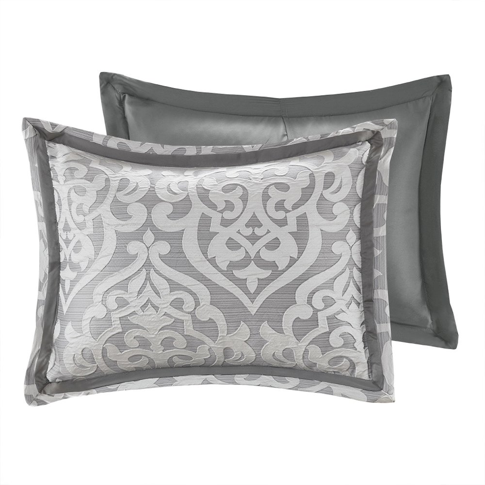 8 Piece Jacquard Comforter Set. Picture 5