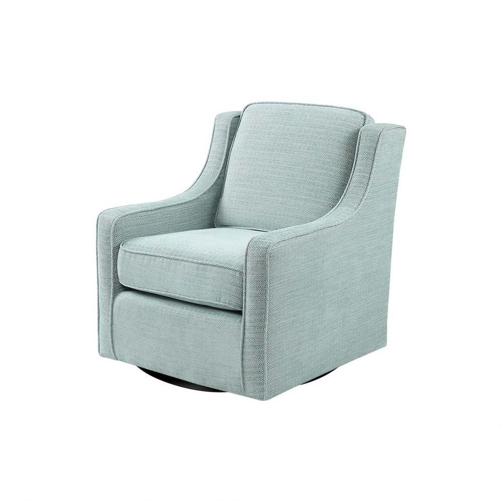 Chenille Swivel Chair. Picture 3