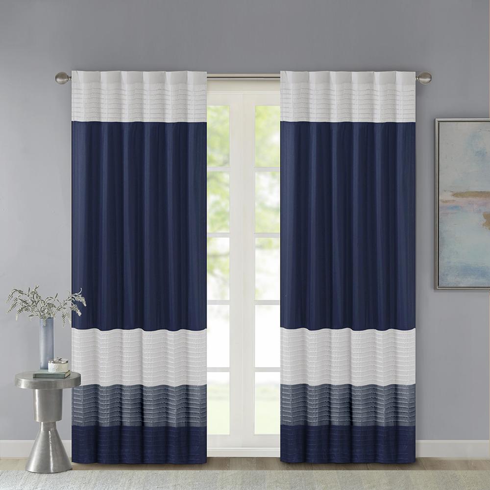 Polyoni Pintuck Curtain Panel. Picture 4