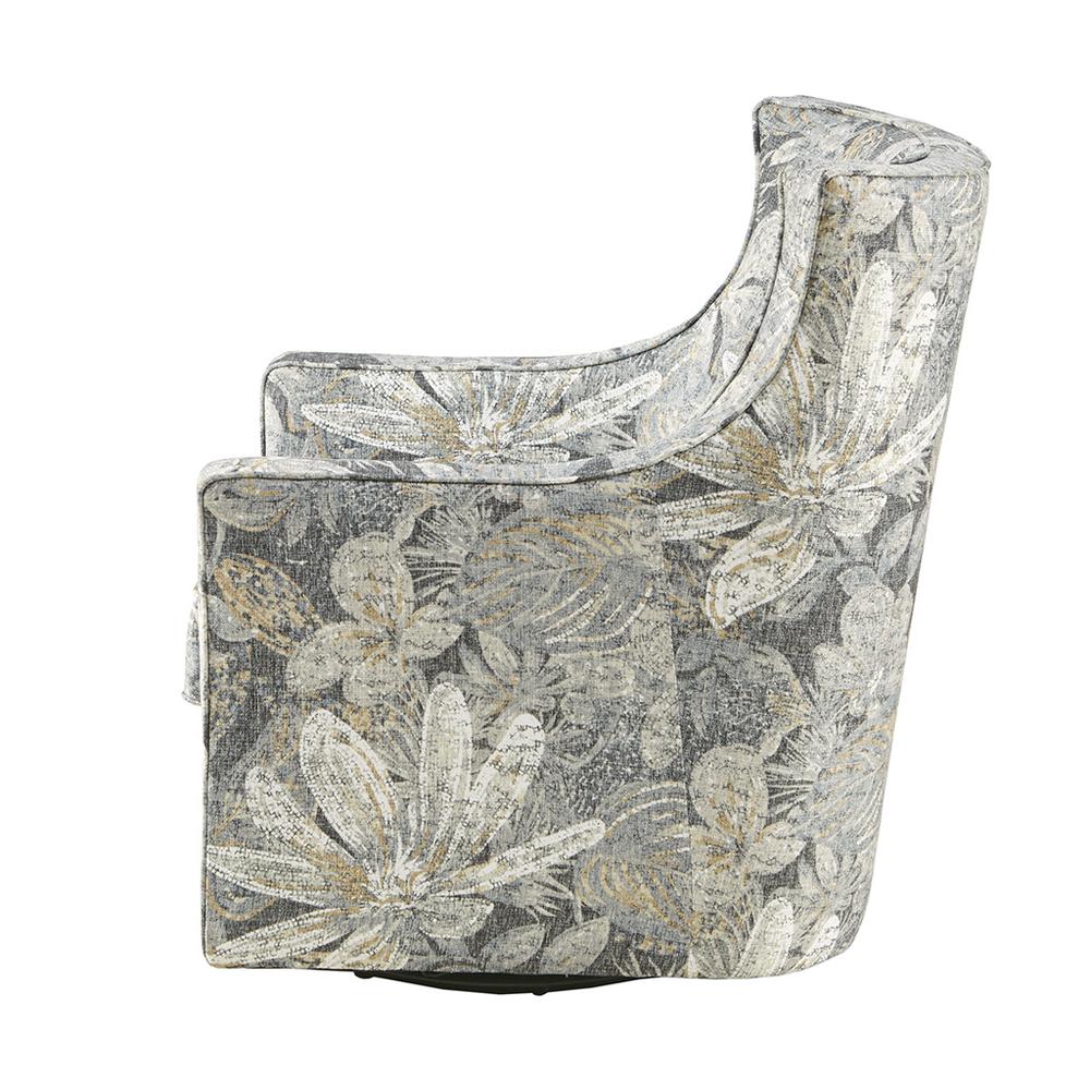 Curve Back Swivel Glider Chair. Picture 2