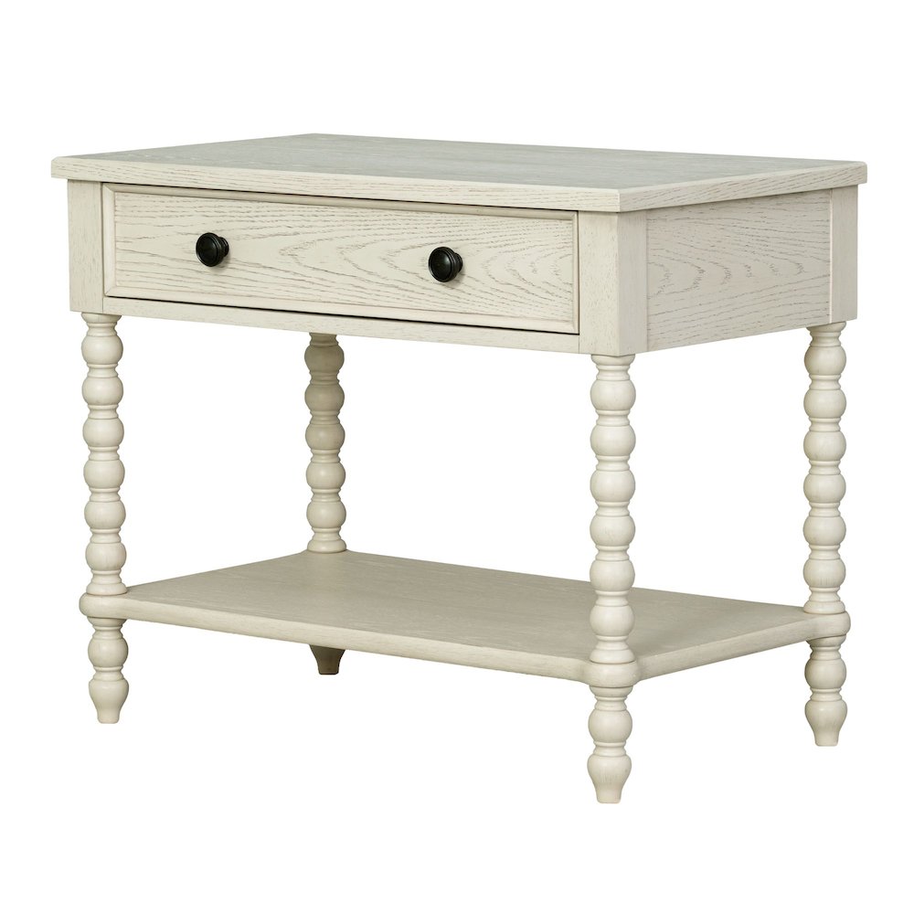 Beckett Large Nightstand, Antique Cream color. Picture 1