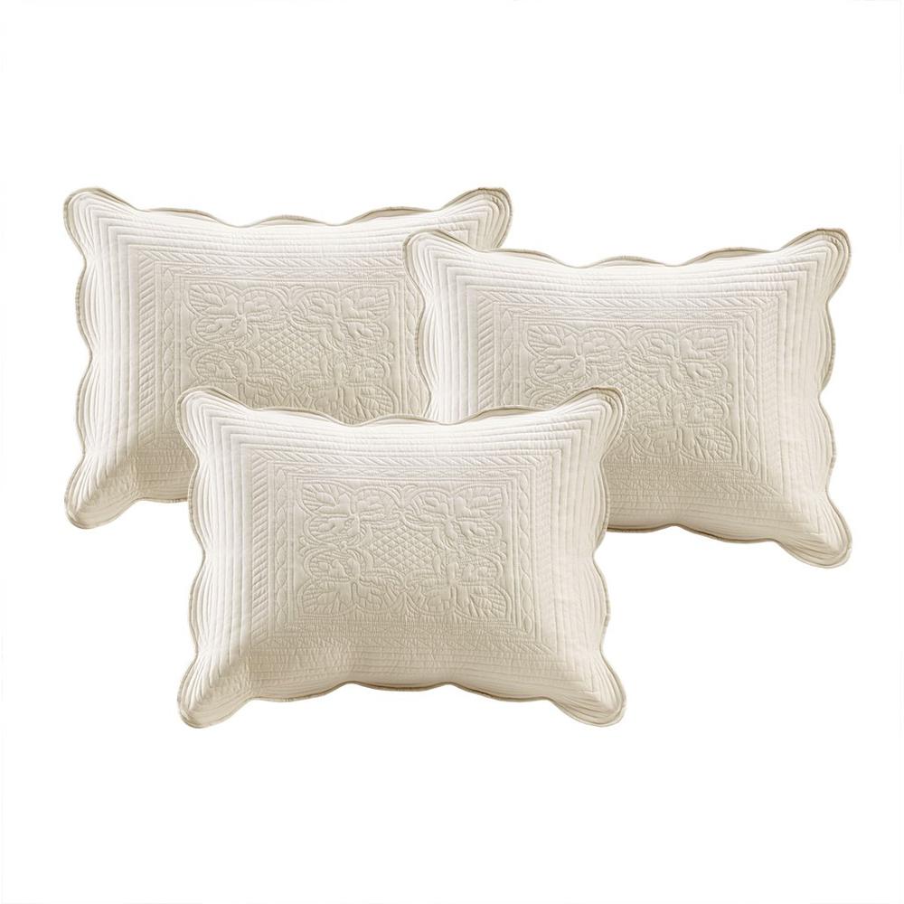 6 Piece Reversible Scalloped Edge Daybed Cover Set. Picture 3