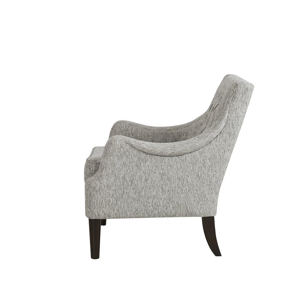 Button Tufted Accent Chair. Picture 1