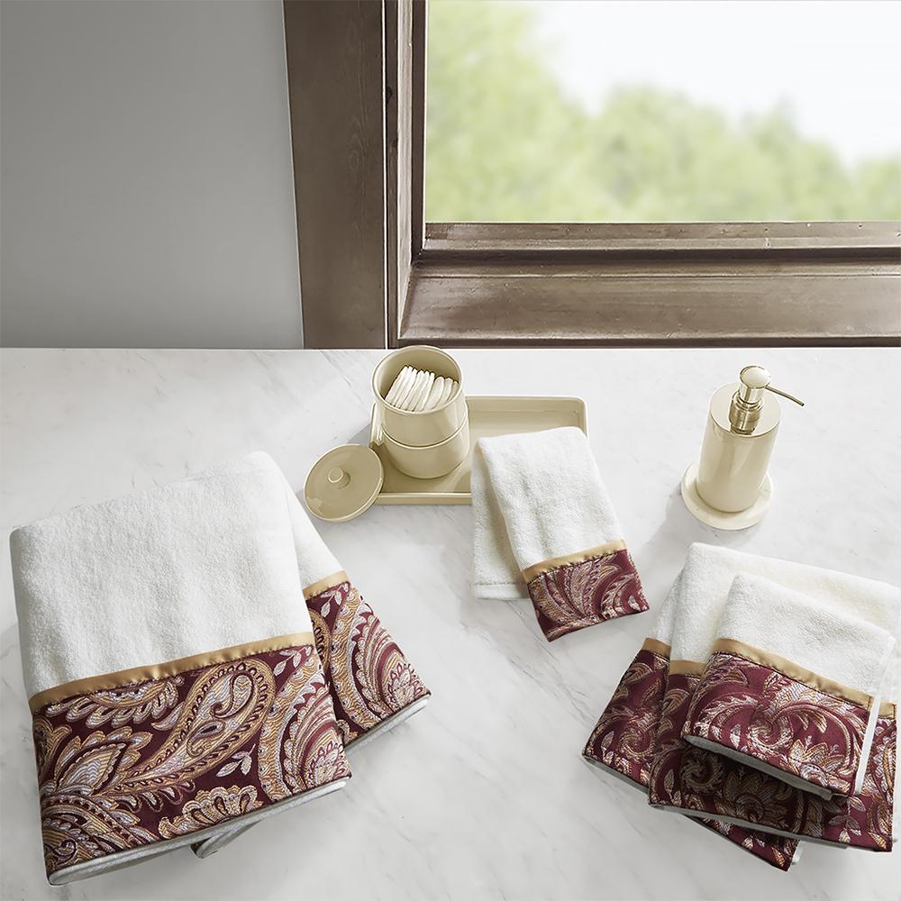6 Piece Jacquard Towel Set. Picture 4