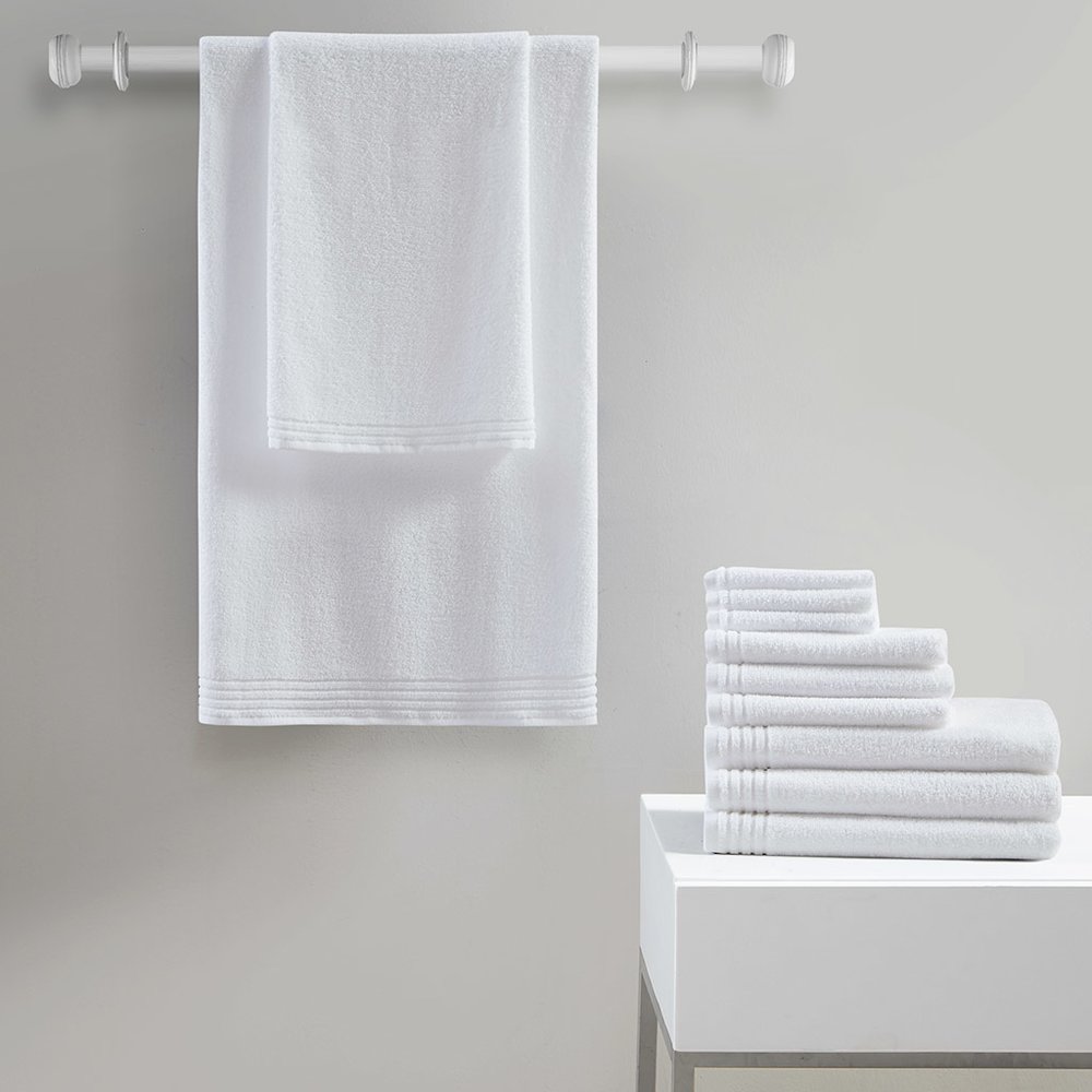 100% Cotton Quick Dry 12 Piece Bath Towel Set. Picture 4