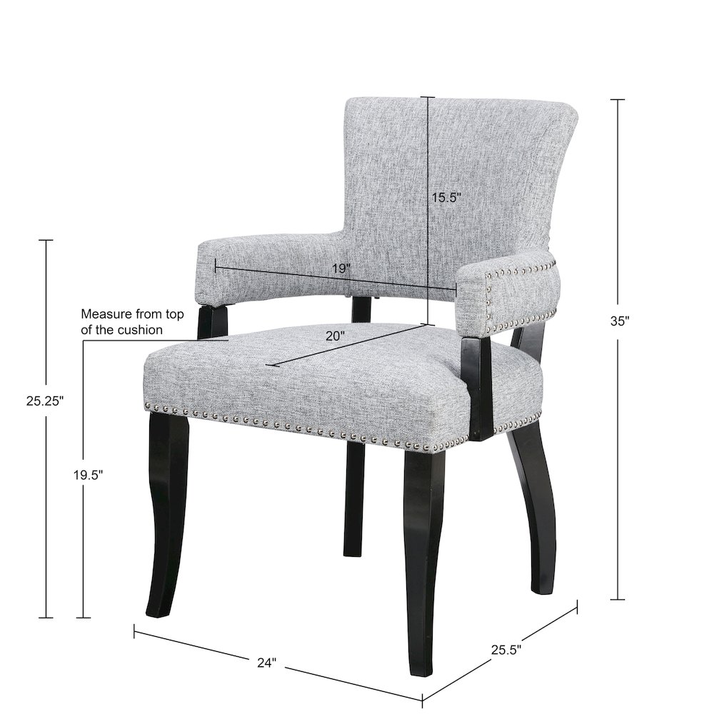 Arm Dining Chair. Picture 1