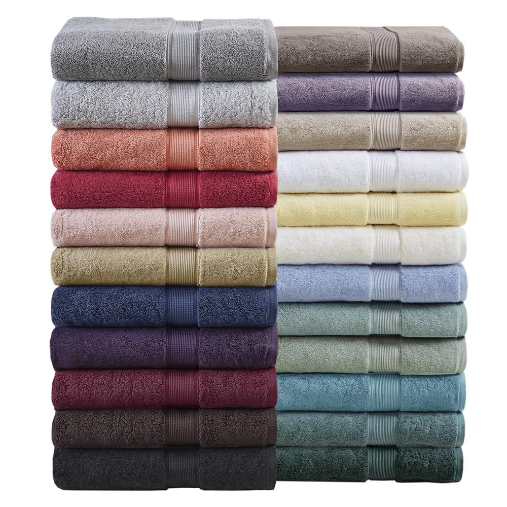 100% Cotton 8 Piece Antimicrobial Towel Set. Picture 2