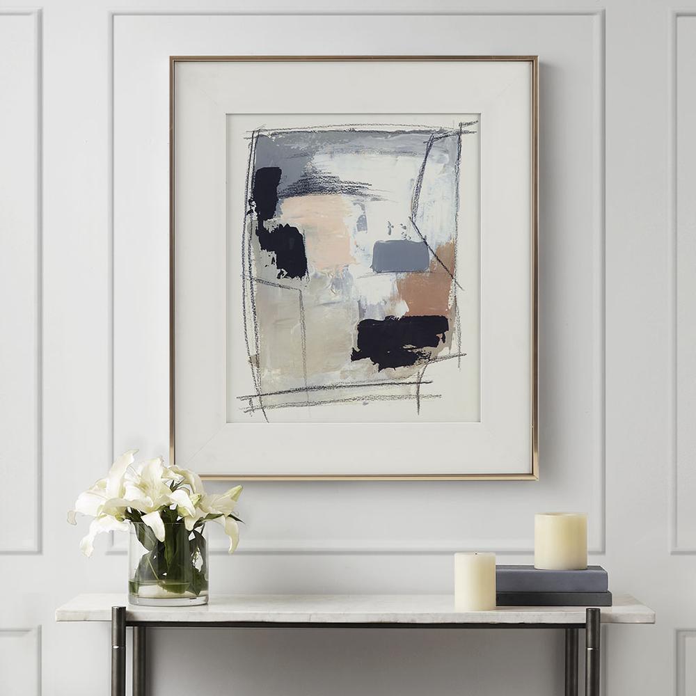 Framed Glass and Gallery Matted Wall Art. Picture 2