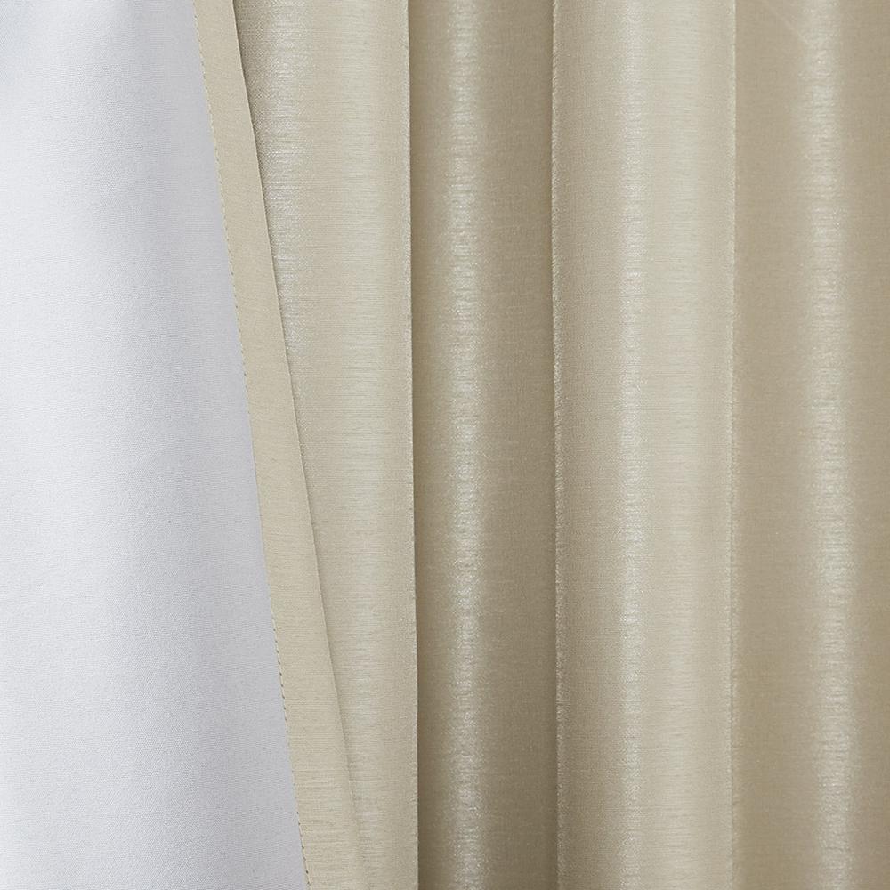 Twist Tab Total Blackout Window Curtain Panel. Picture 1