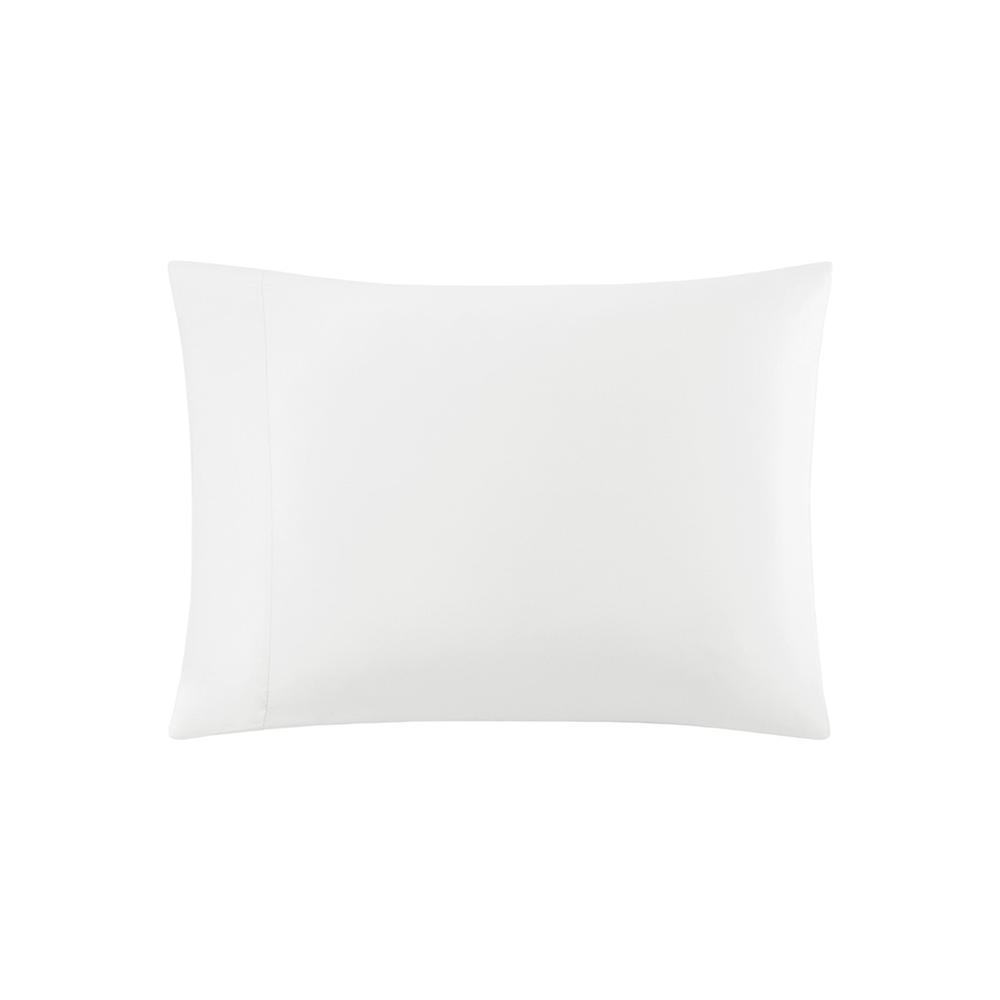 Microfiber All Season Soft Touch Sheet Set, White color. Picture 1