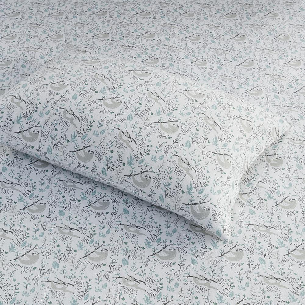 Cotton Flannel Printed Sheet Set. Picture 3