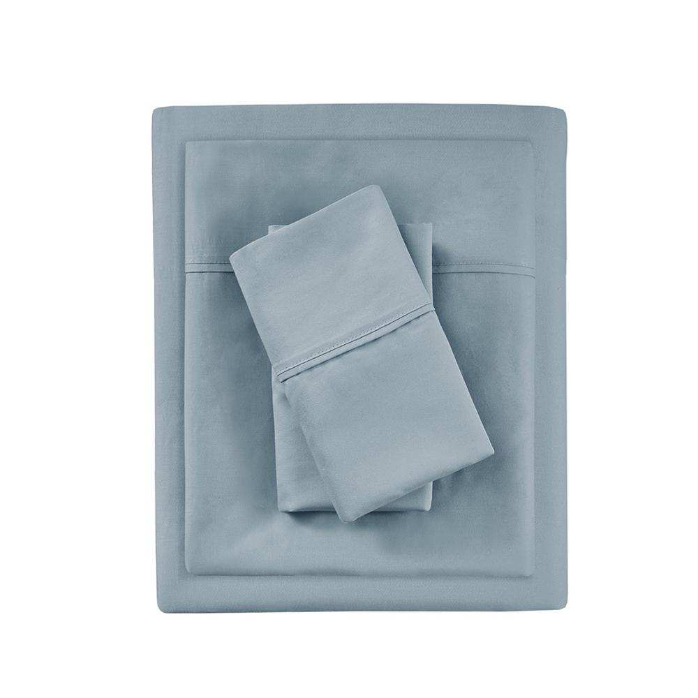 HeiQ Smart Temperature Cotton Blend 4 PC Sheet Set. Picture 1