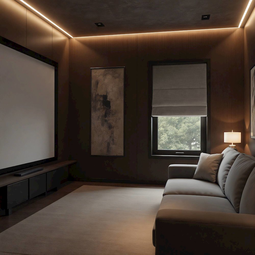 Quincy Cordless Roman Shade. Picture 3