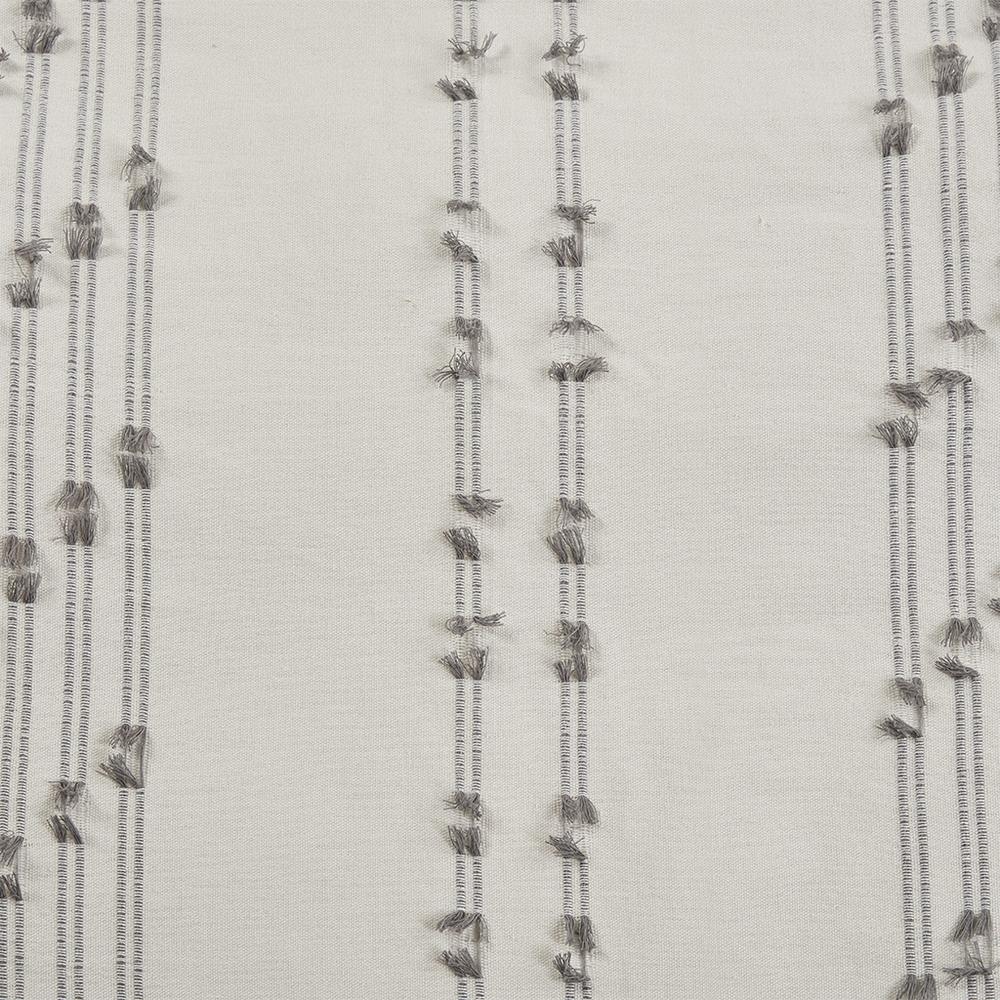 3 Piece Cotton Jacquard Duvet Cover Set. Picture 2