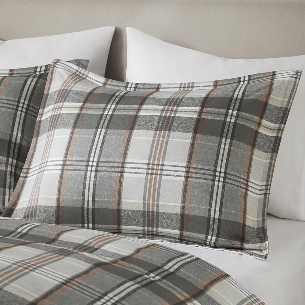 Plaid Duvet Cover Set. Picture 4