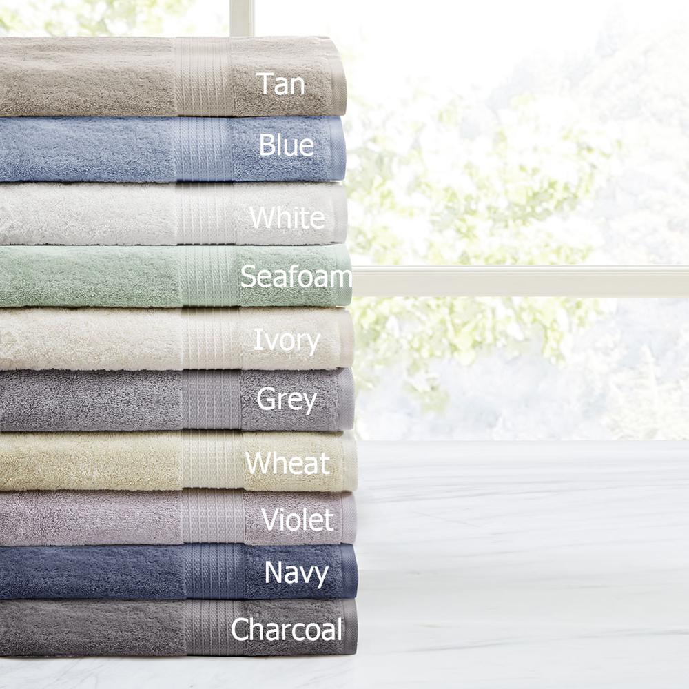 6 Piece Organic Cotton Towel Set. Picture 1