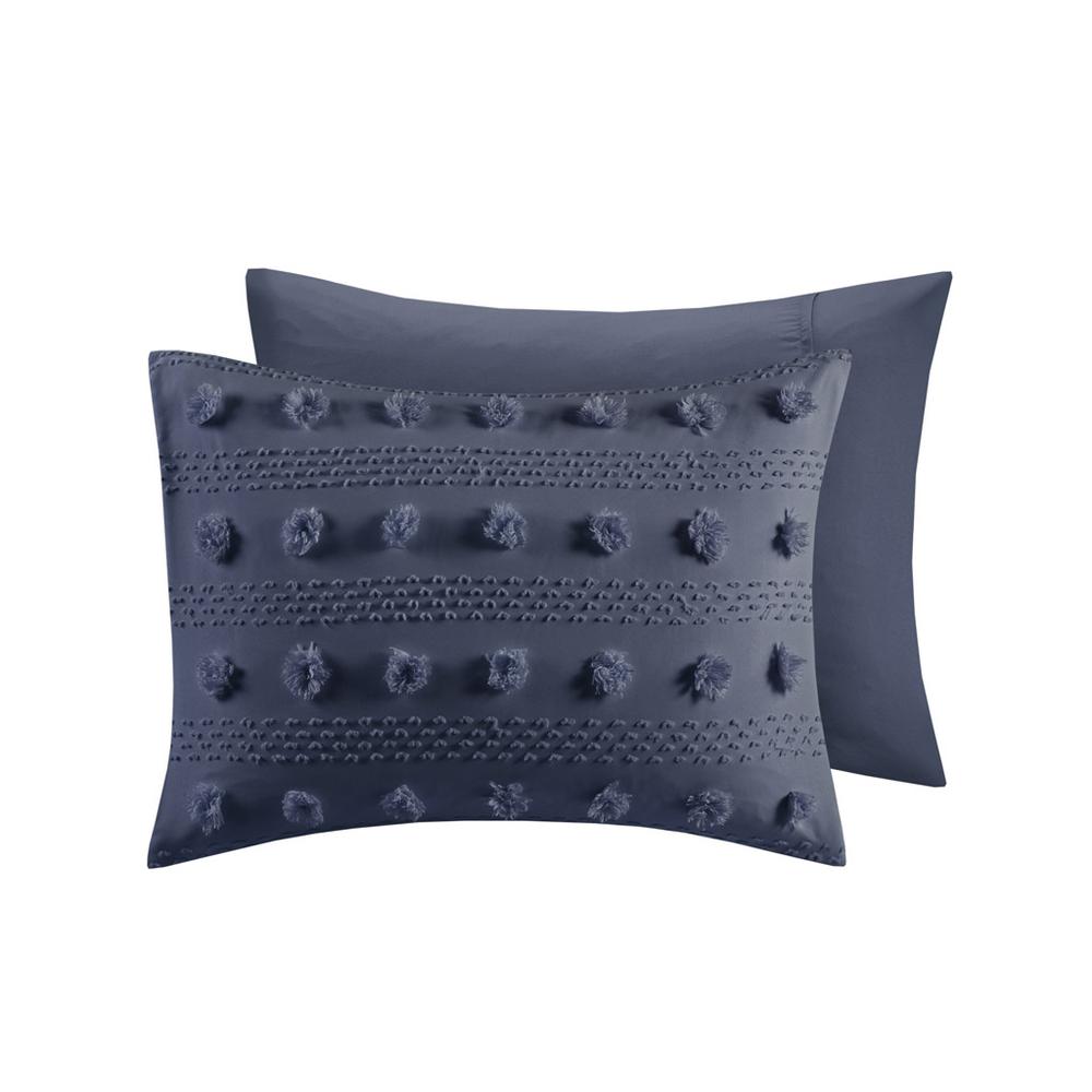Clip Jacquard Duvet Cover Set. Picture 4