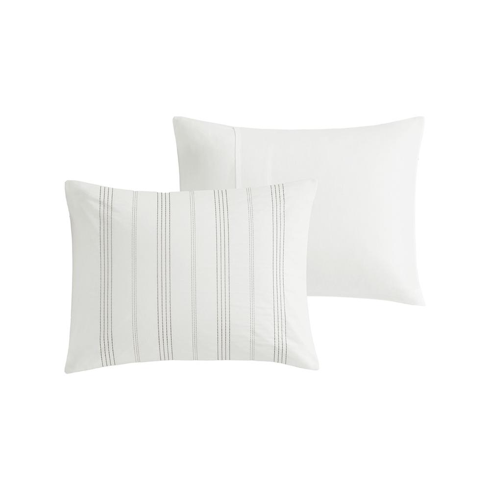 6 Piece Cotton Jacquard Oversized Comforter Set. Picture 3
