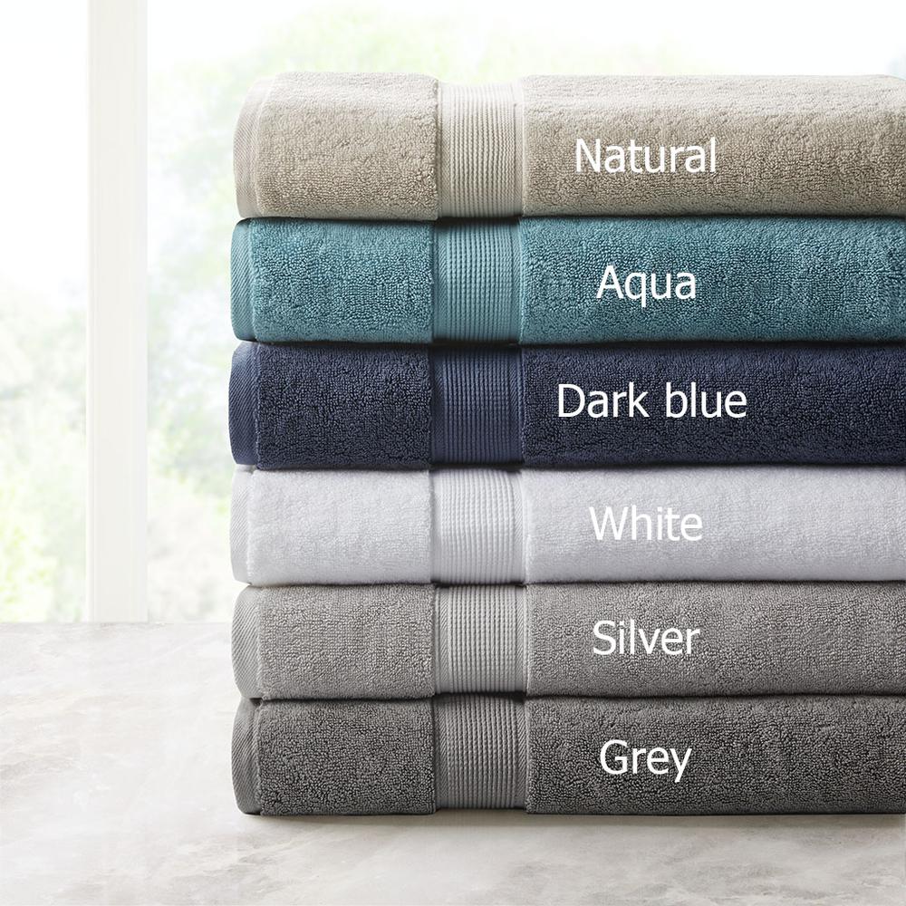 100% Cotton Bath Sheet Antimicrobial 2 Piece Set. Picture 2