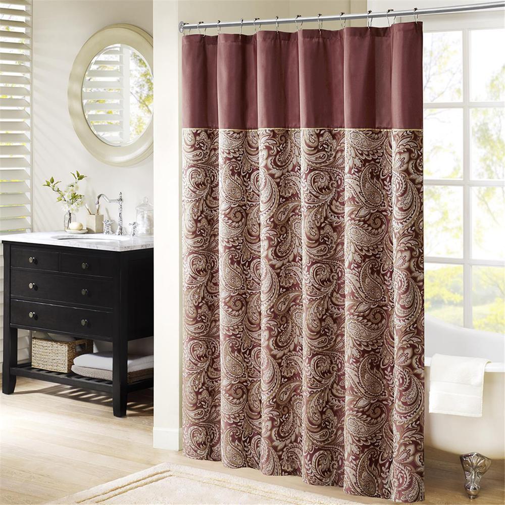 Jacquard Shower Curtain. Picture 4