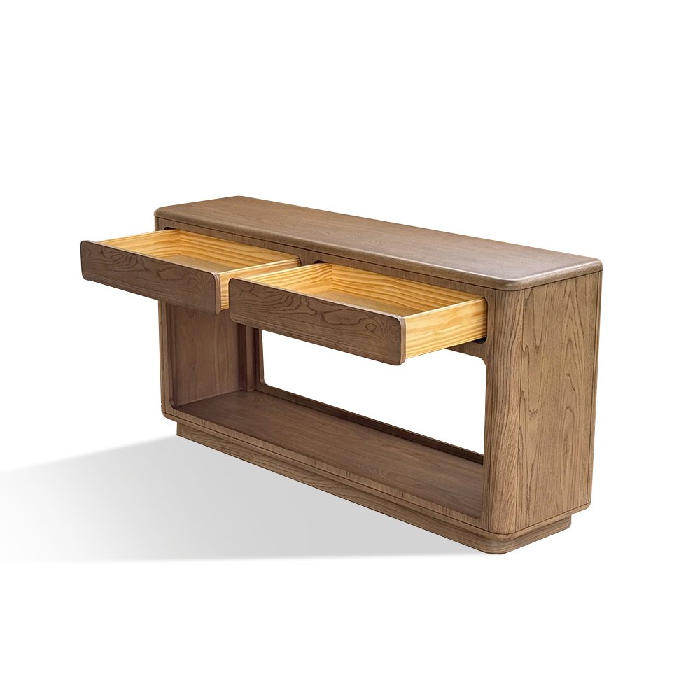 Emil Console Table, Driftwood color. Picture 1