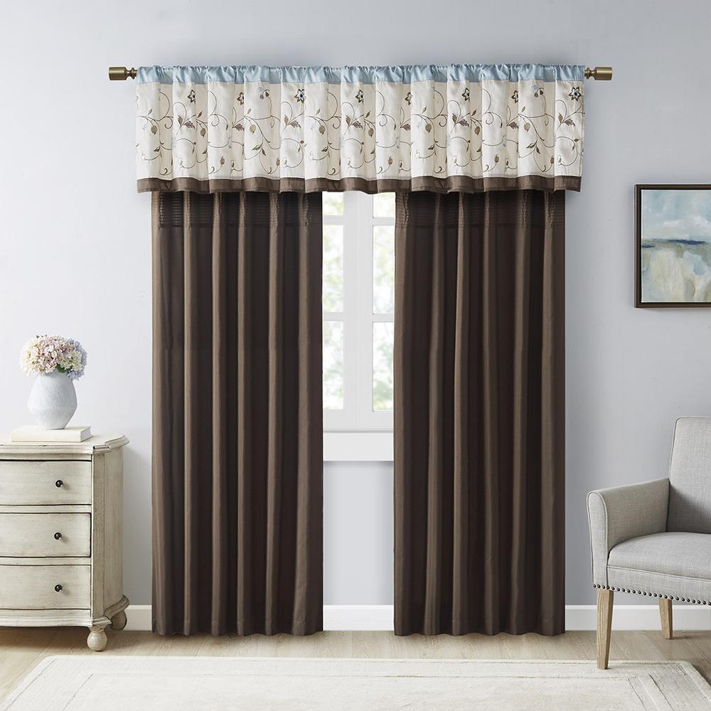Embroidered Window Valance. Picture 5